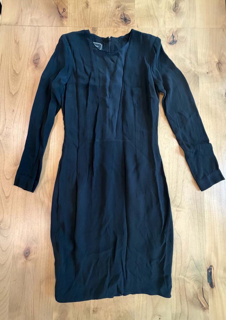 Baum Und Pferdgarten Black Long Sleeve Midi Dress